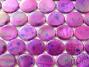 New Purple 20mm Speckled AB Shell Coin